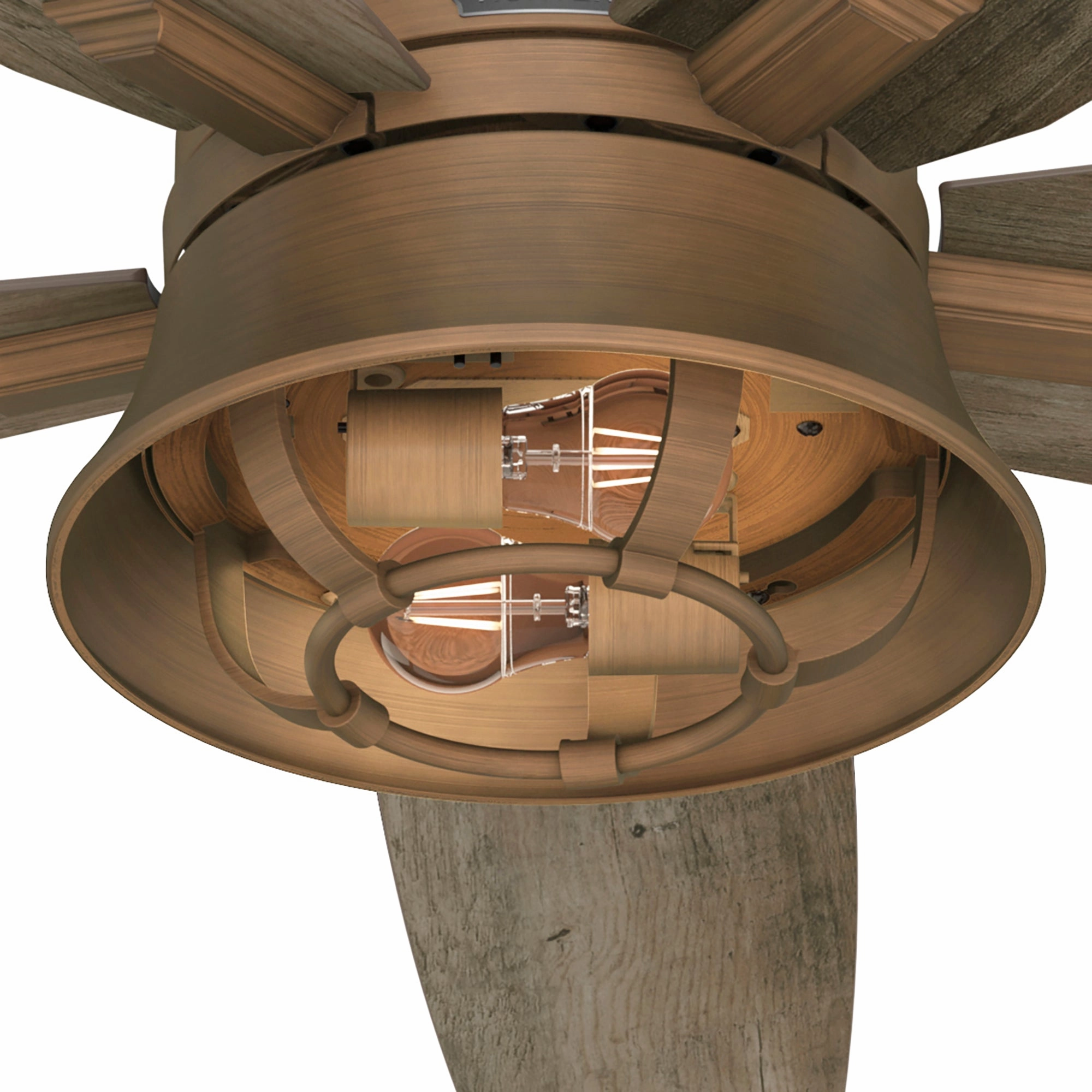 Hampshire 52"Ceiling Fan Weathered Copper