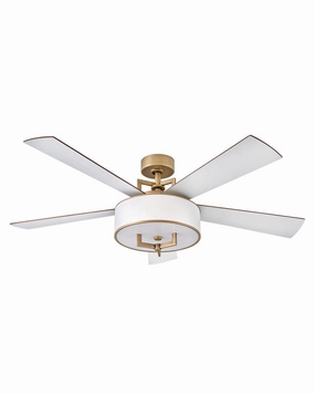 Hampton 56"Ceiling Fan Heritage Brass affordable medium fans for summer