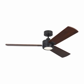 Harris 56"Ceiling Fan Midnight Black versatile medium fans for any space