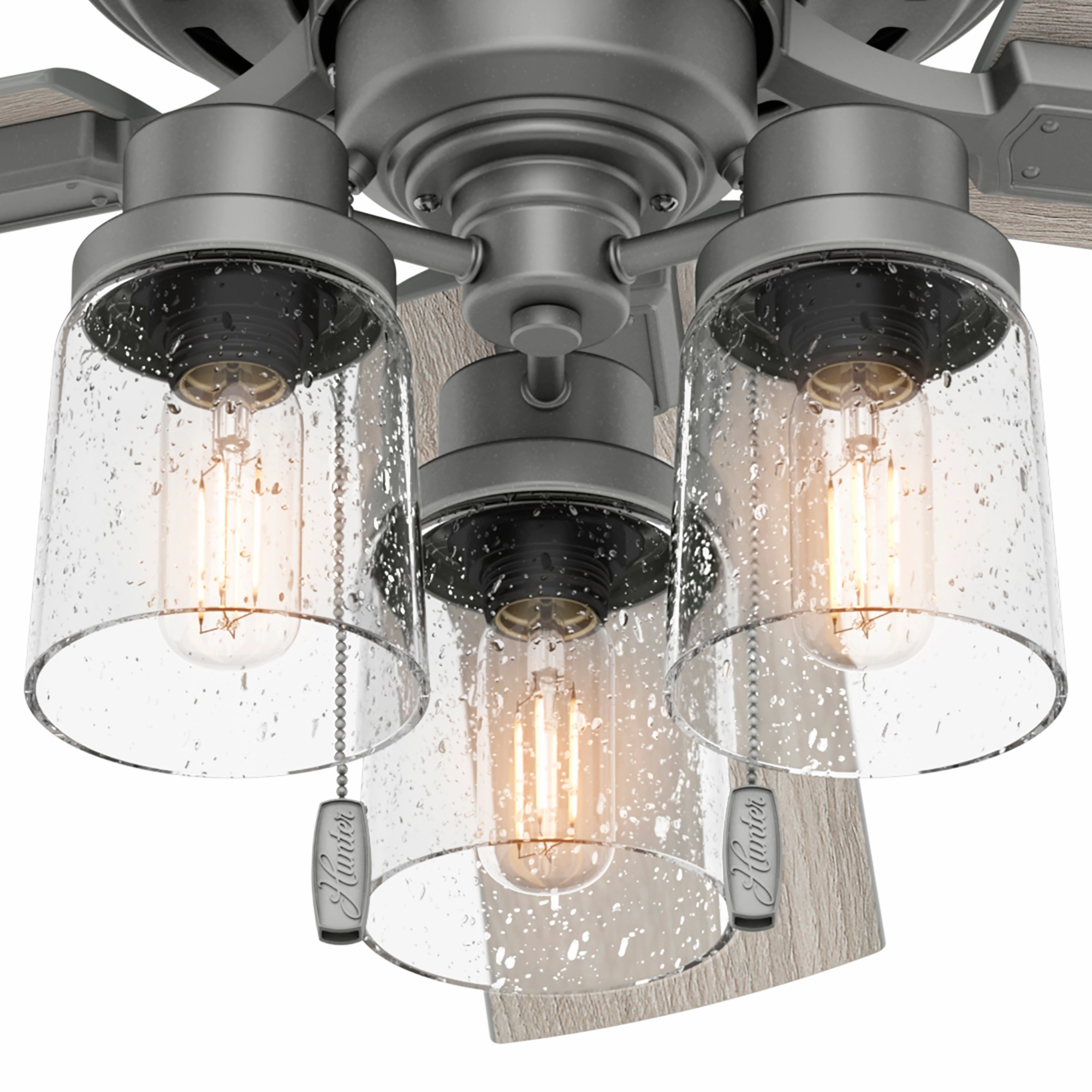 Hartland 52"Ceiling Fan Matte Silver