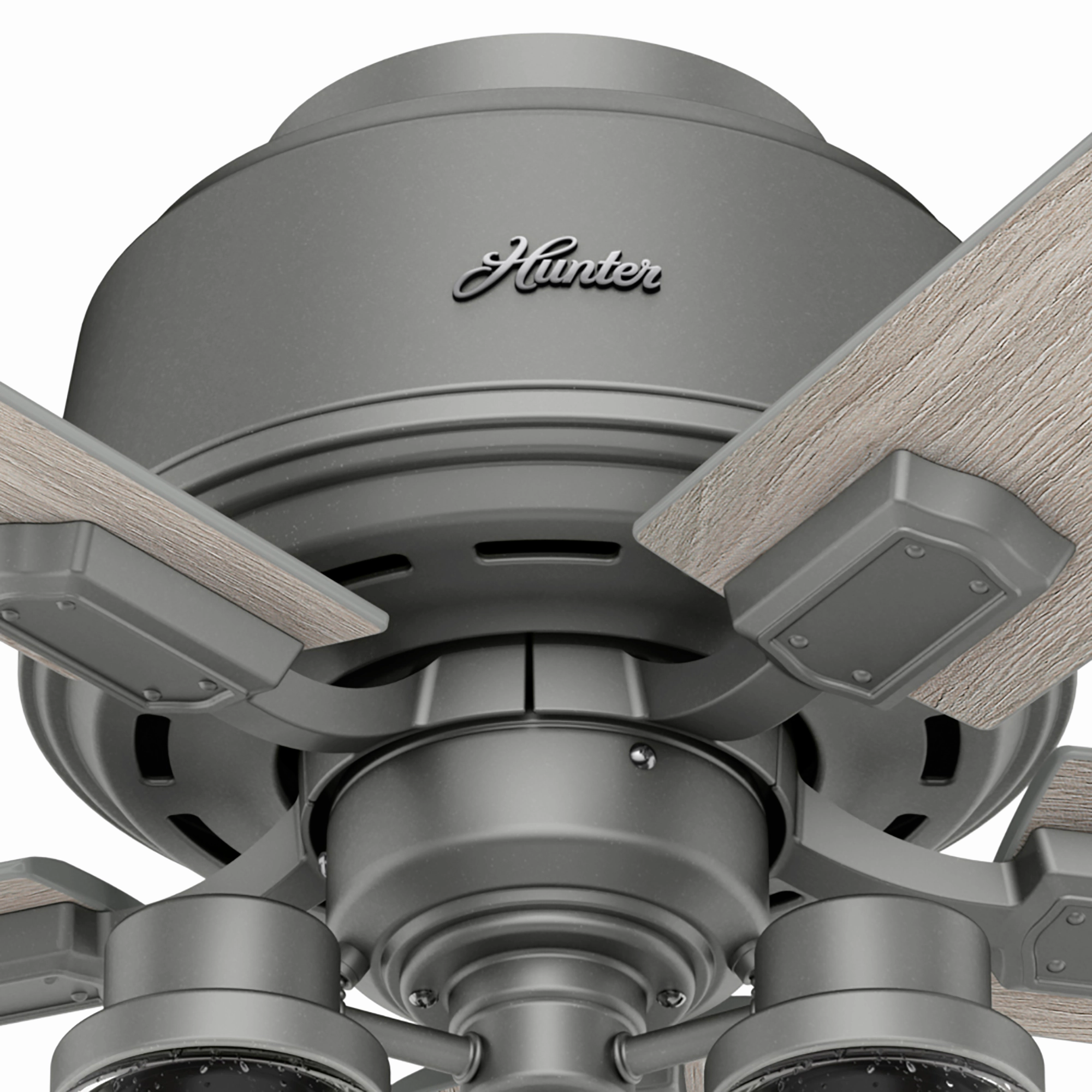 Hartland 52"Ceiling Fan Matte Silver