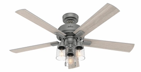 Hartland 52"Ceiling Fan Matte Silver mini handheld fan for personal travel use