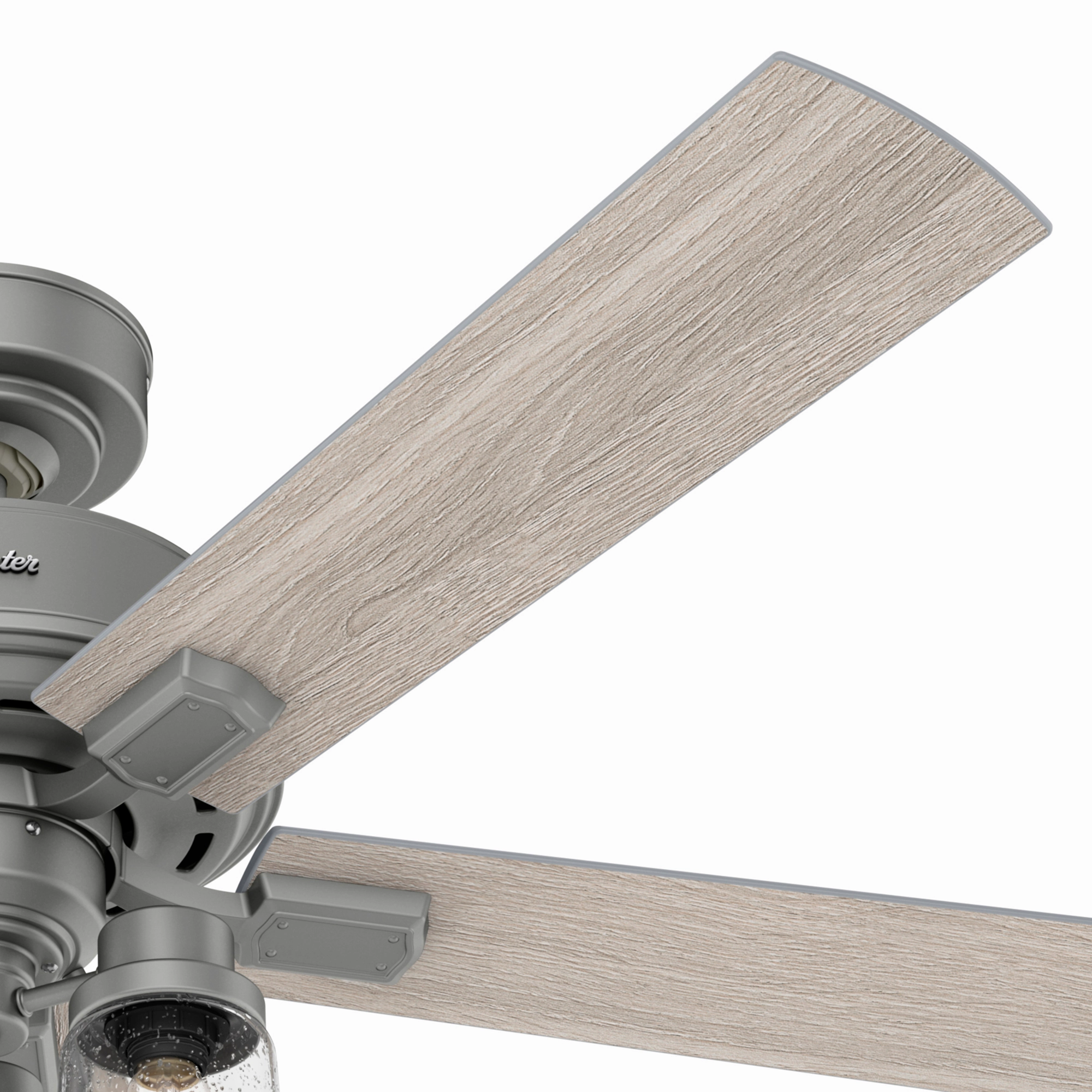Hartland 52"Ceiling Fan Matte Silver