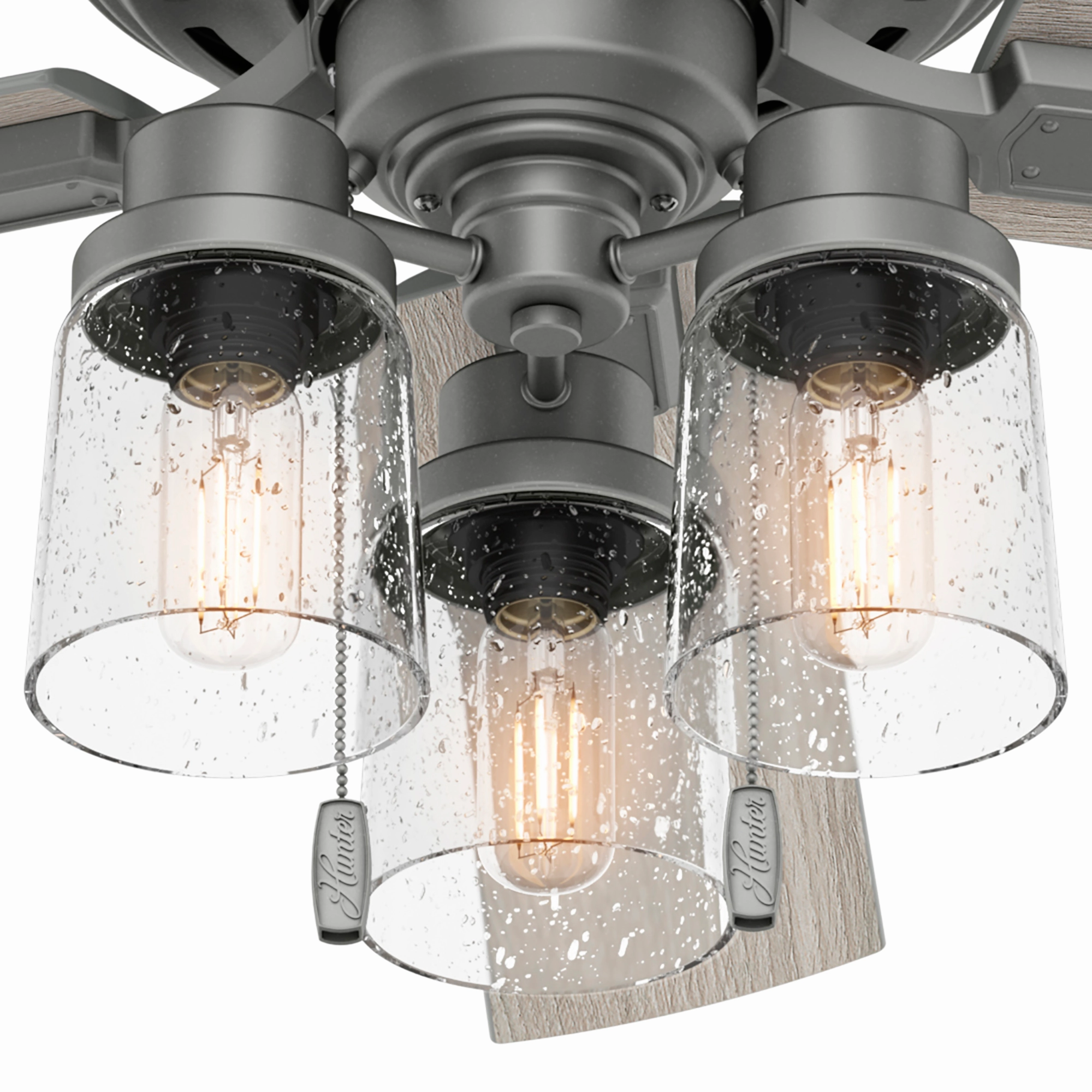 Hartland 52"Ceiling Fan Matte Silver