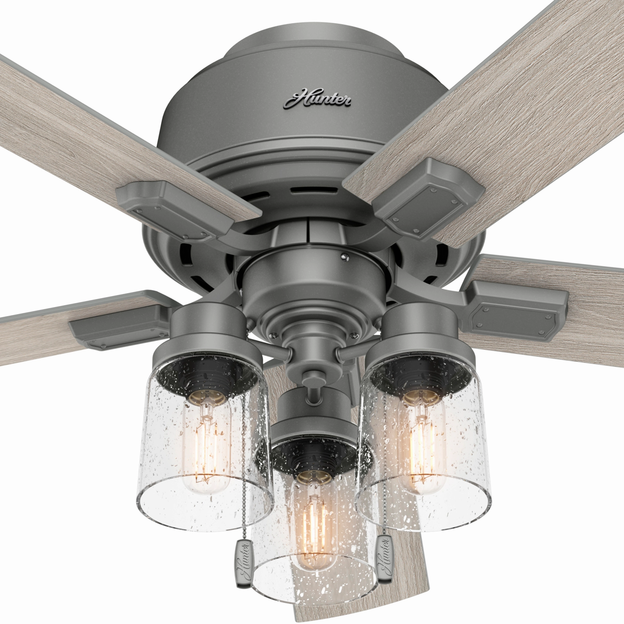 Hartland 52"Ceiling Fan Matte Silver