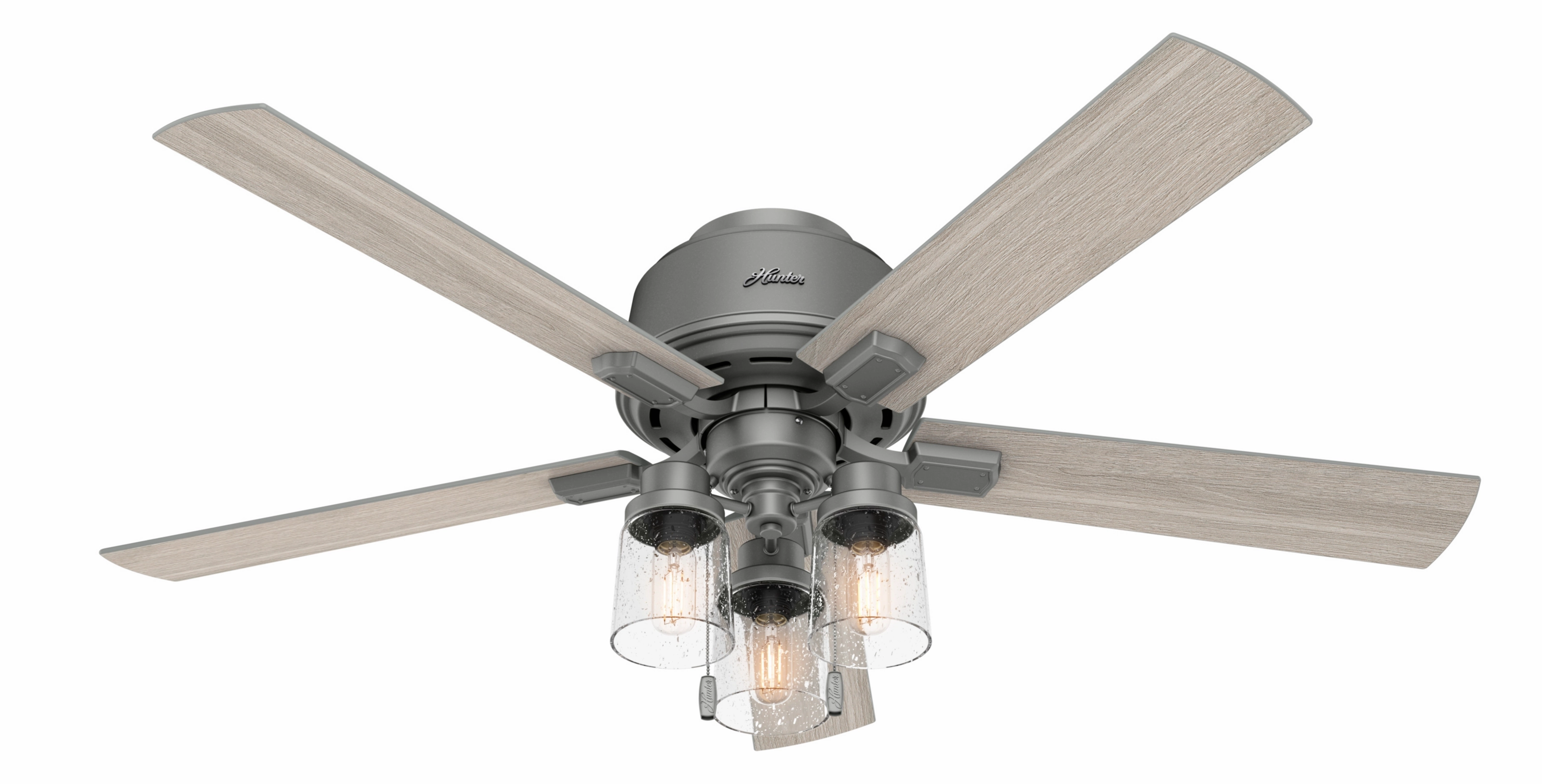 Hartland 52"Ceiling Fan Matte Silver