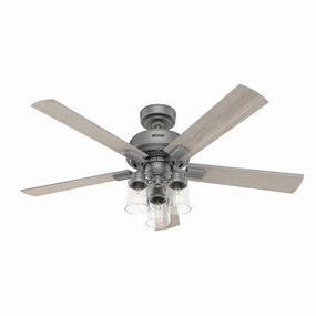 Hartland 52"Ceiling Fan Matte Silver versatile medium fans for any space