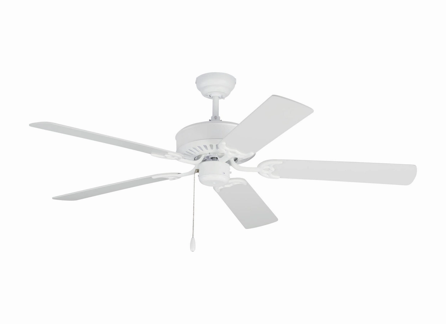 Haven 52" Ceiling Fan in Matte White Ceiling fan with adjustable speed settings