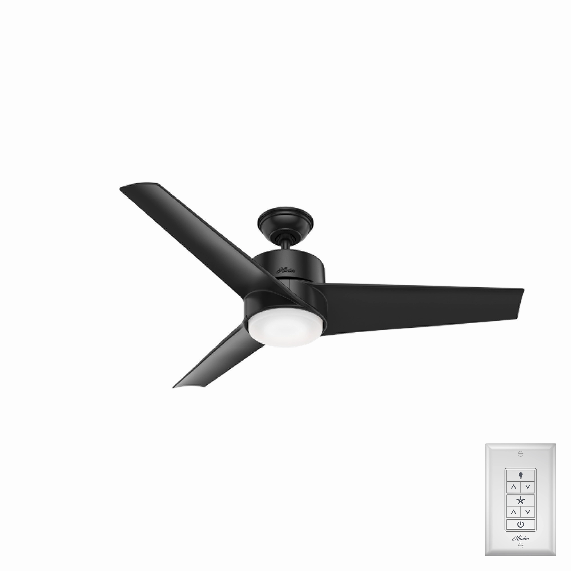 Havoc 54"Ceiling Fan Matte Black