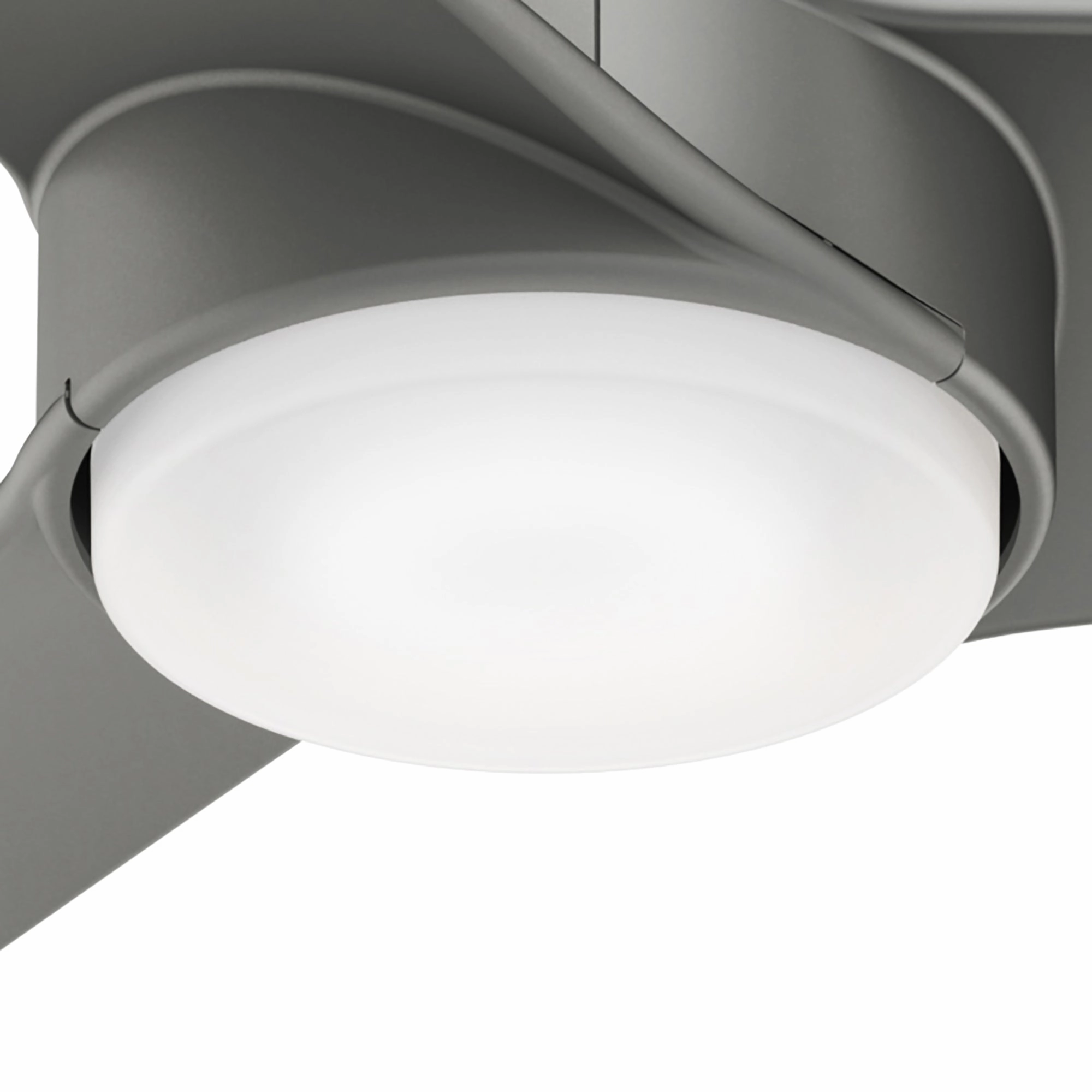 Havoc 54"Ceiling Fan Matte Silver