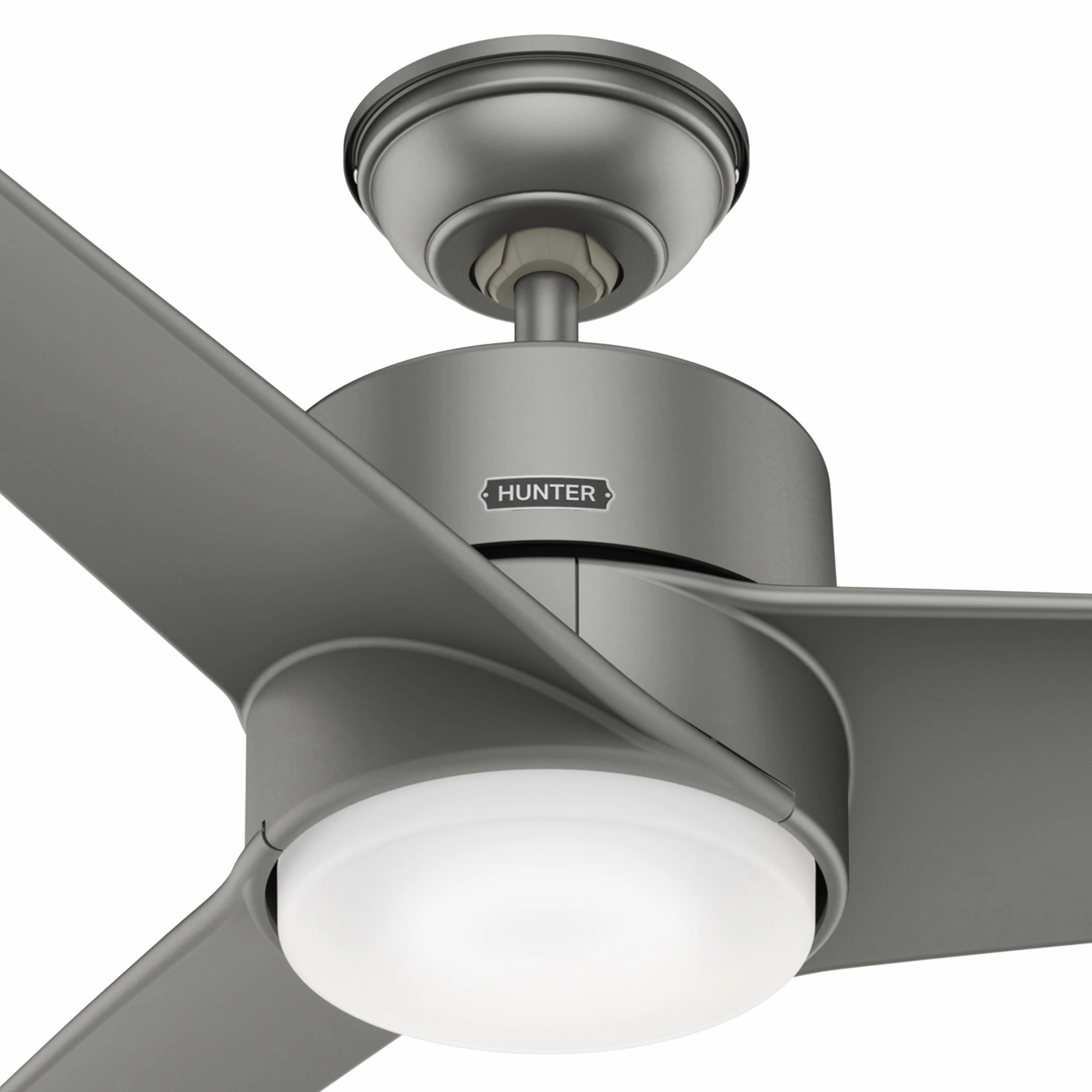 Havoc 54"Ceiling Fan Matte Silver