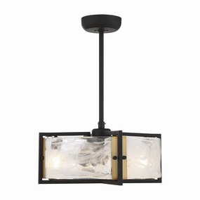 Hayward 4-Light Fan D'Lier modern fandeliers for living rooms