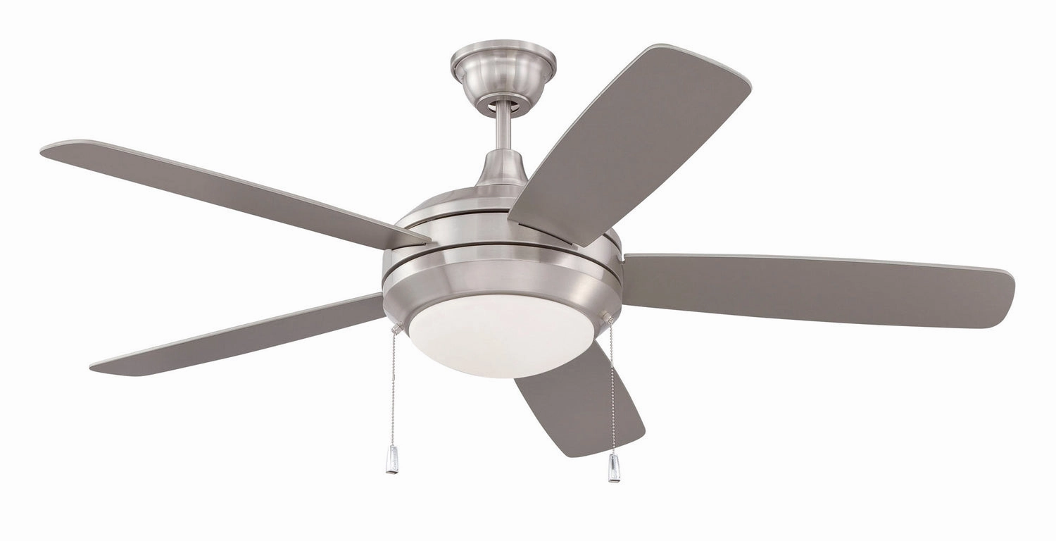 Helios 52"Ceiling Fan Brushed Polished Nickel