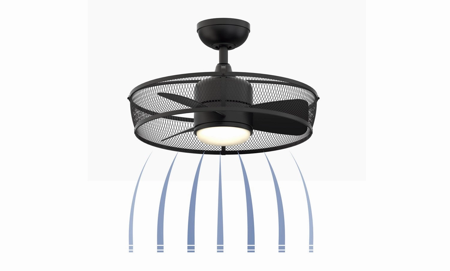 Henry 20"Ceiling Fan Black