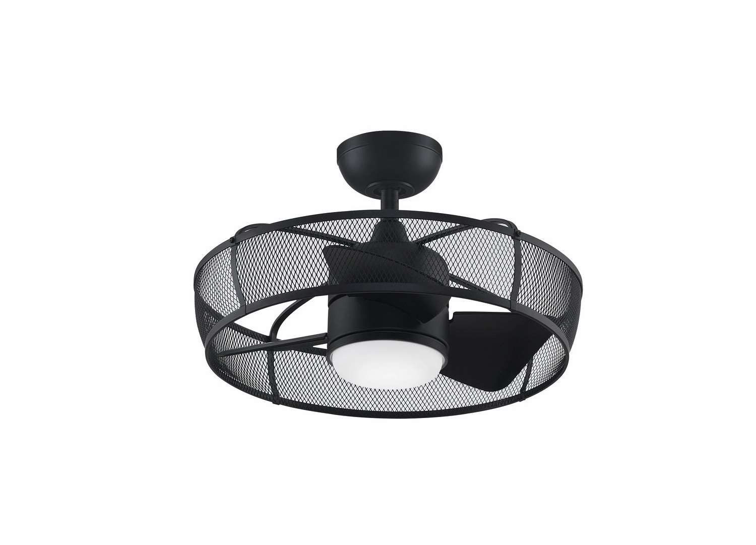 Henry 20"Ceiling Fan Black decorative fandeliers with lights