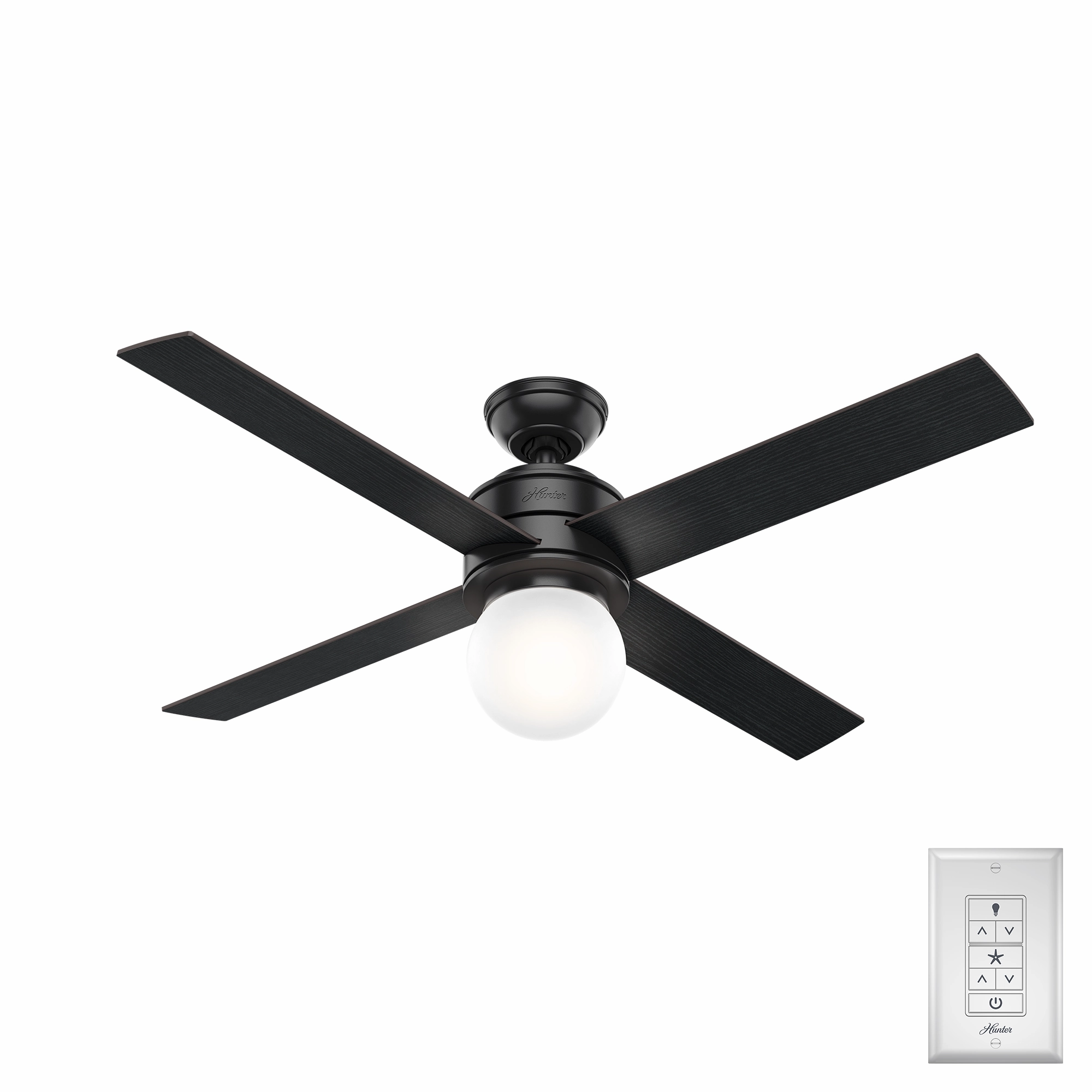 Hepburn 52"Ceiling Fan Matte Black