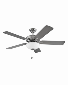 Hinkley Fan Metro Illuminated 52" Pull Chain Ceiling Fan with 18W LED adjustable indoor fans for cool airflow