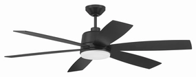 Hogan 54"Ceiling Fan Flat Black mini handheld fan for personal travel use