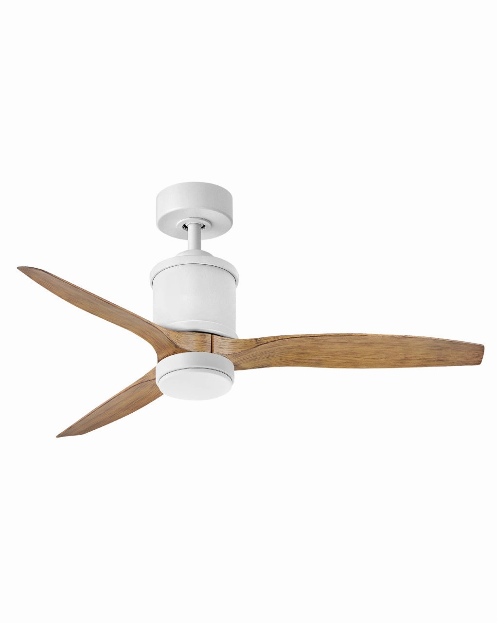 Hover 52"Ceiling Fan Matte White oscillating medium fans with strong airflow