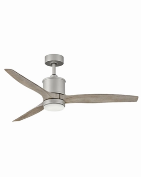 Hover 60"Ceiling Fan Brushed Nickel oscillating medium fans with strong airflow