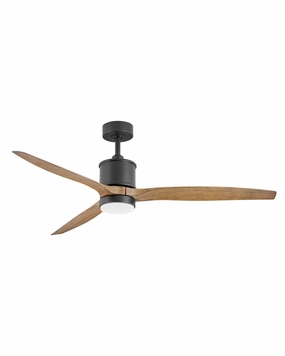 Hover 60"Ceiling Fan Matte Black medium electric fans for multi-room use