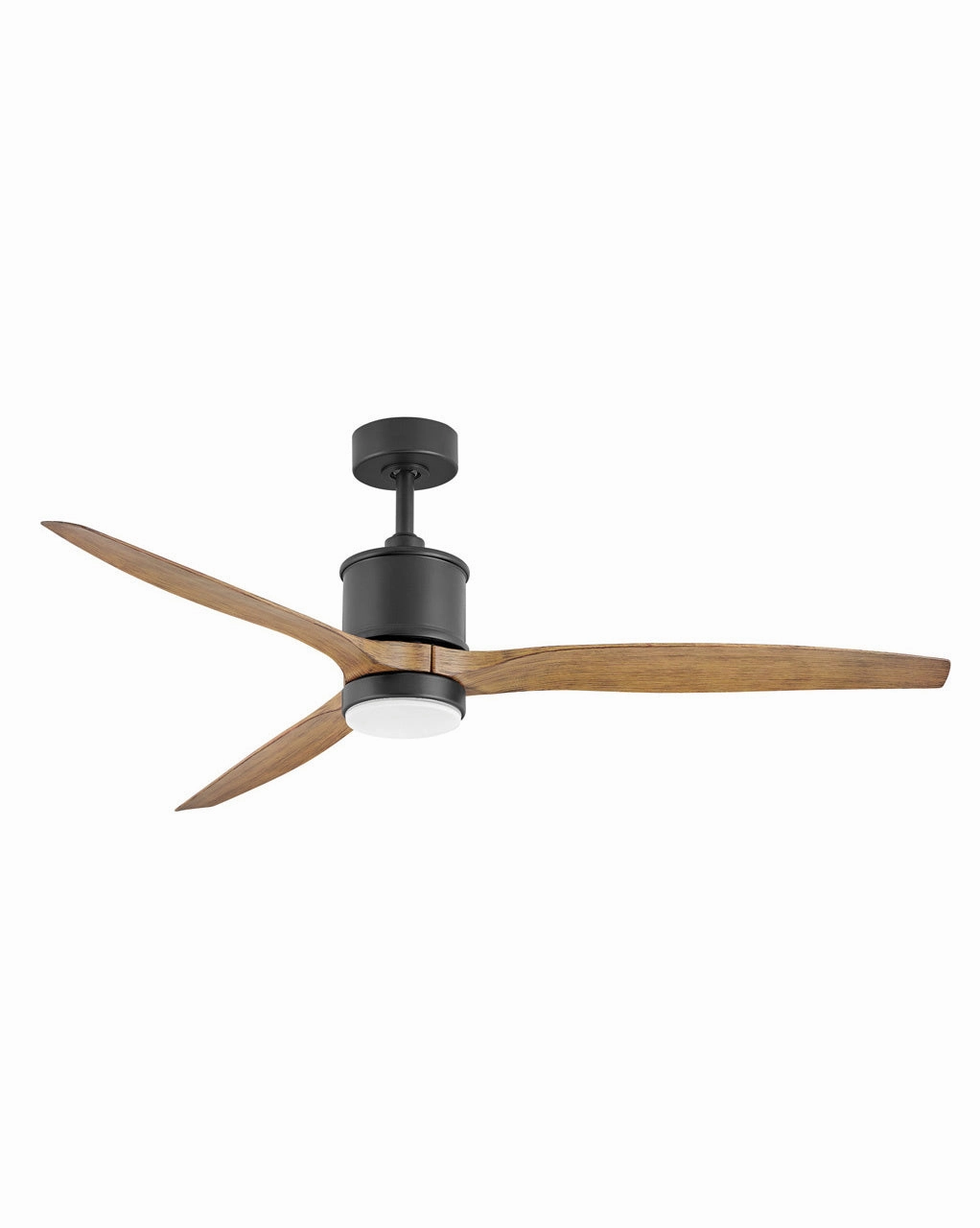 Hover 60"Ceiling Fan Matte Black medium electric fans for multi-room use