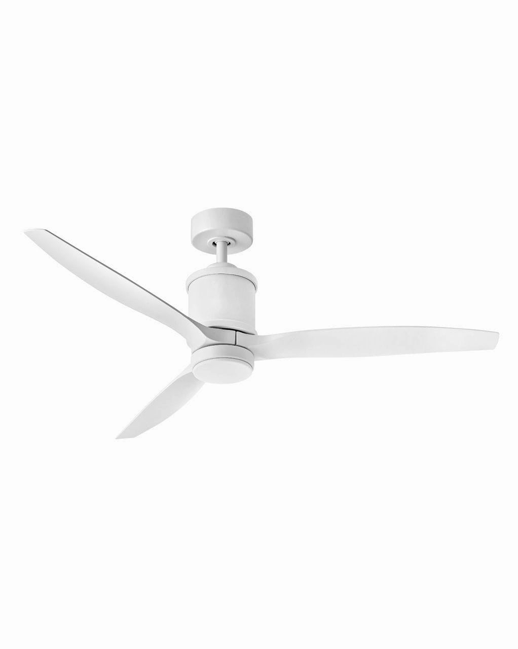 Hover 60"Ceiling Fan Matte White home cooling fans in medium size