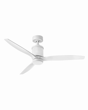 Hover 60"Ceiling Fan Matte White home cooling fans in medium size