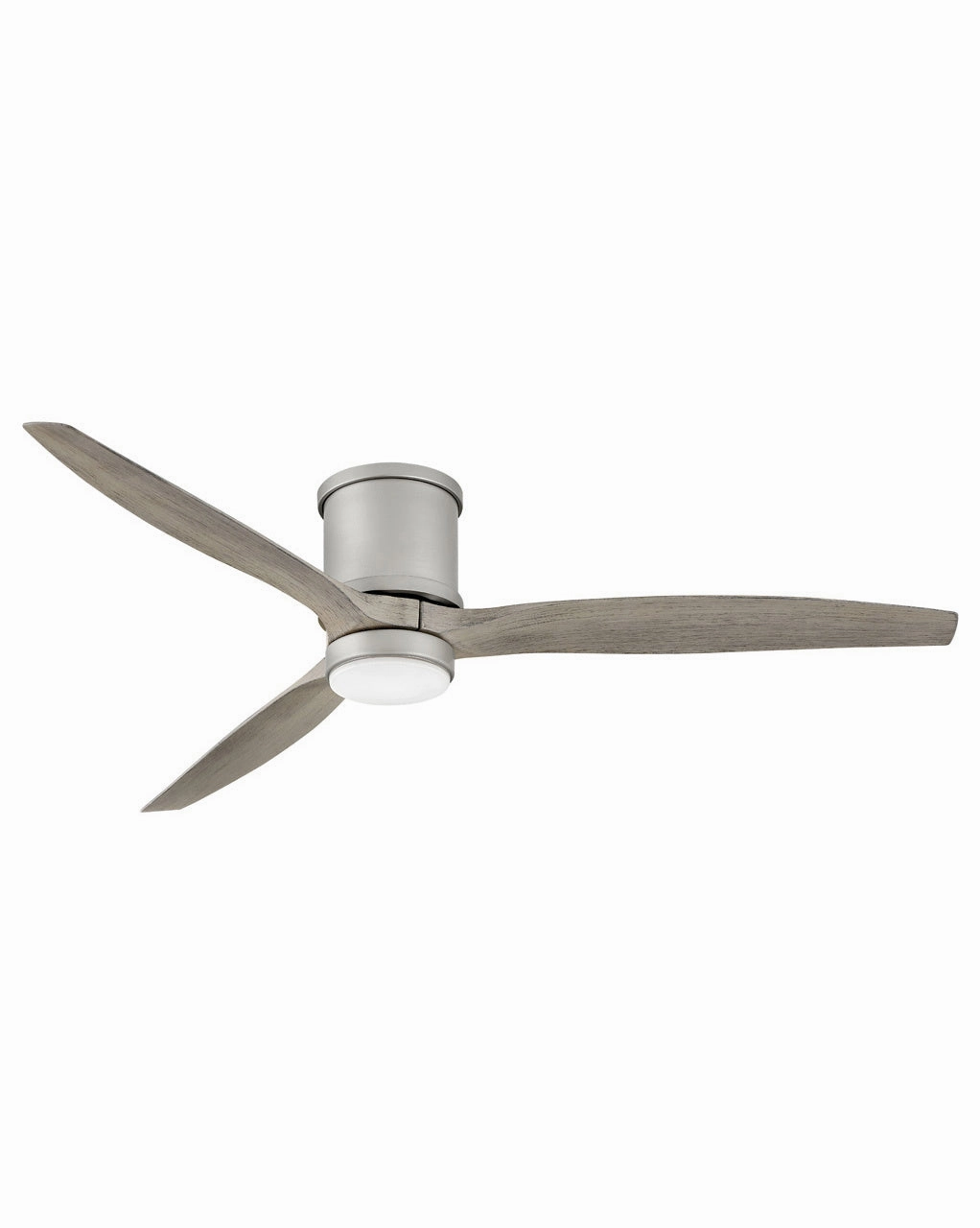 Hover Flush 60"Ceiling Fan Brushed Nickel portable medium fans with handle design