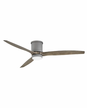 Hover Flush 60"Ceiling Fan Graphite hugger fans for rooms with low ceilings