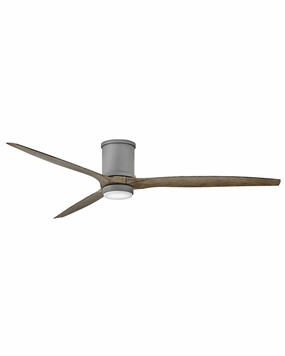 Hover Flush 72"Ceiling Fan Graphite stylish medium fans for contemporary homes