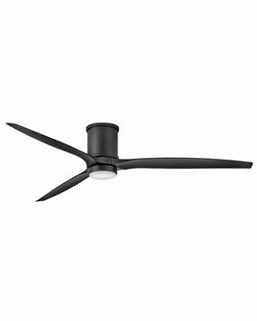 Hover Flush 72"Ceiling Fan Matte Black home cooling fans in medium size