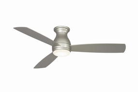 Hugh 52 52"Ceiling Fan Brushed Nickel medium size fans for home ventilation