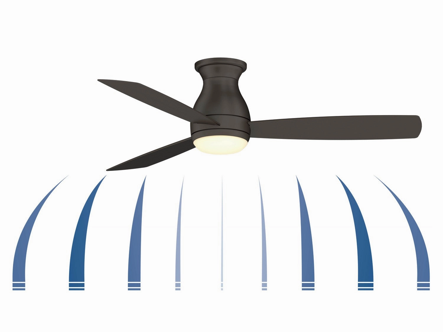 Hugh 52 52"Ceiling Fan Matte Greige