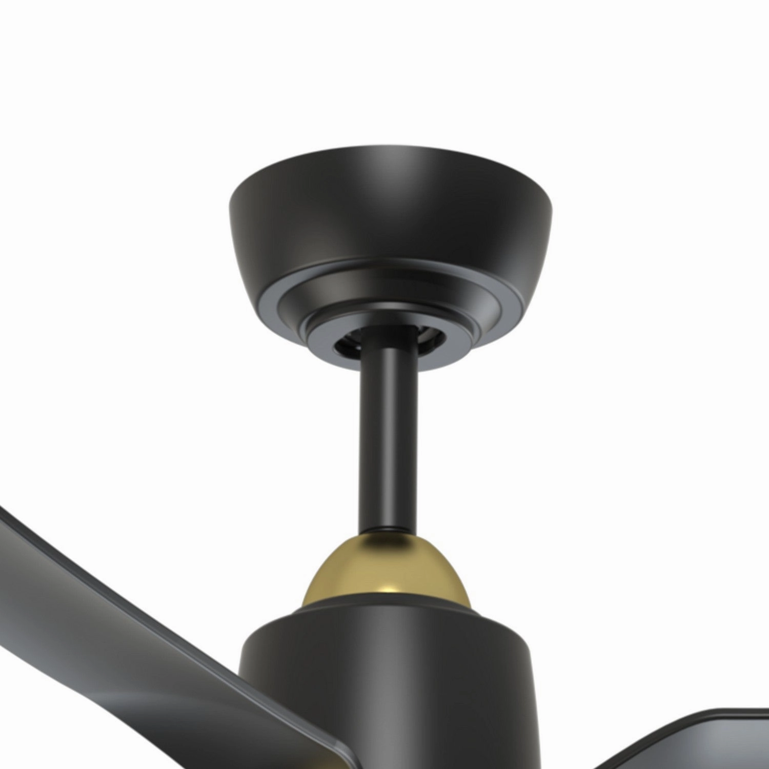 Hugo 42"Ceiling Fan Brushed Gold/Matte Black