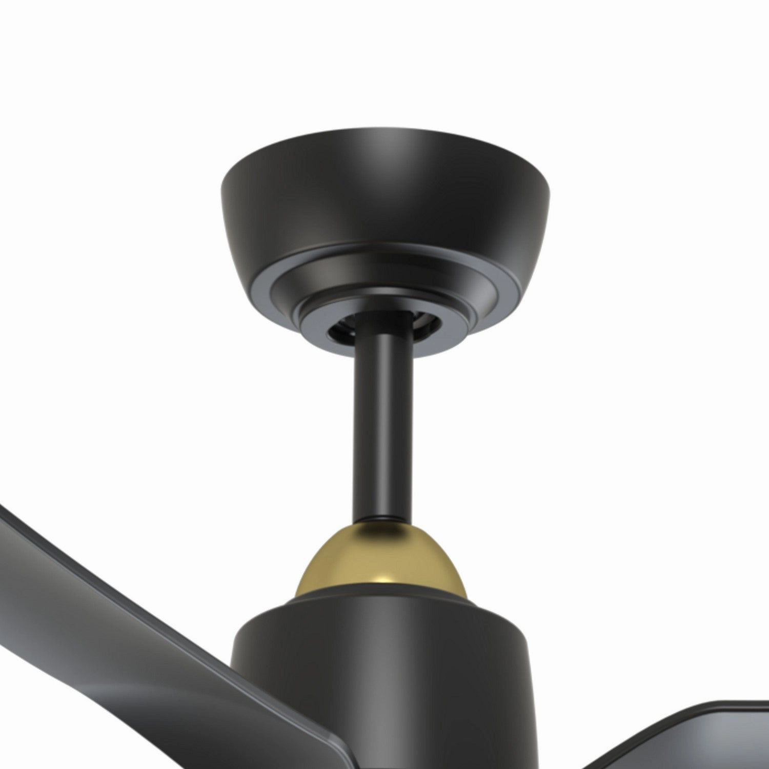 Hugo 42"Ceiling Fan Brushed Gold/Matte Black