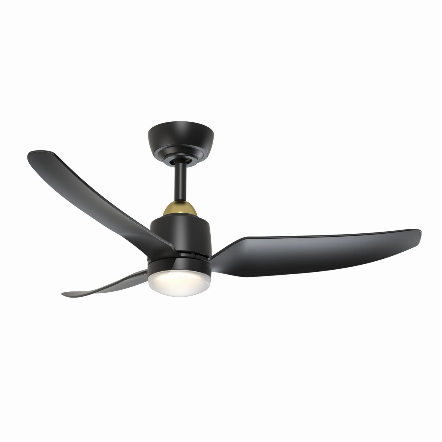 Hugo 42"Ceiling Fan Brushed Gold/Matte Black