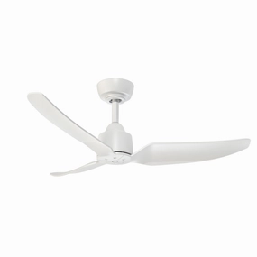 Hugo 42"Ceiling Fan White best small fans for home and travel