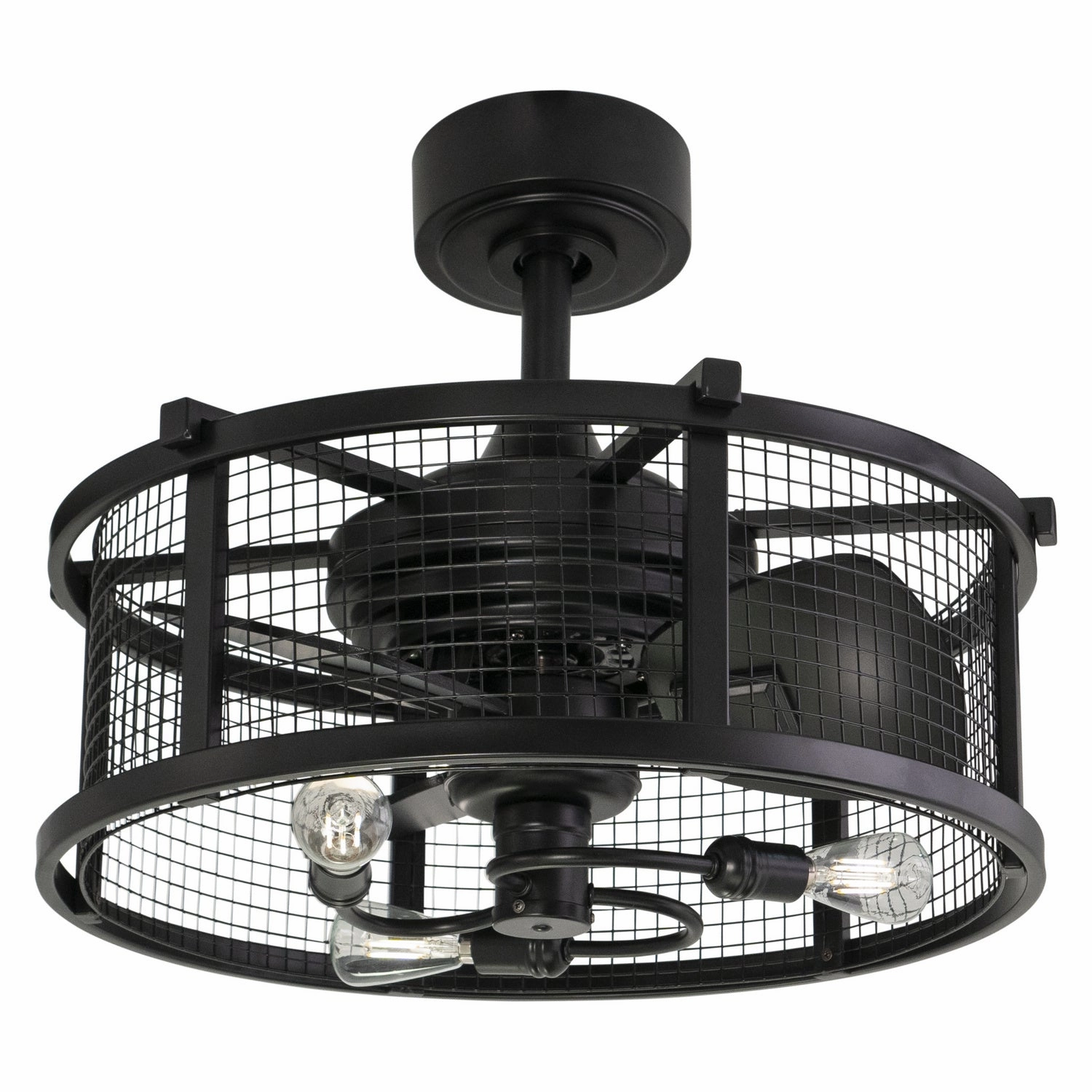 Humboldt 21"Ceiling Fan Black decorative fandeliers with lights