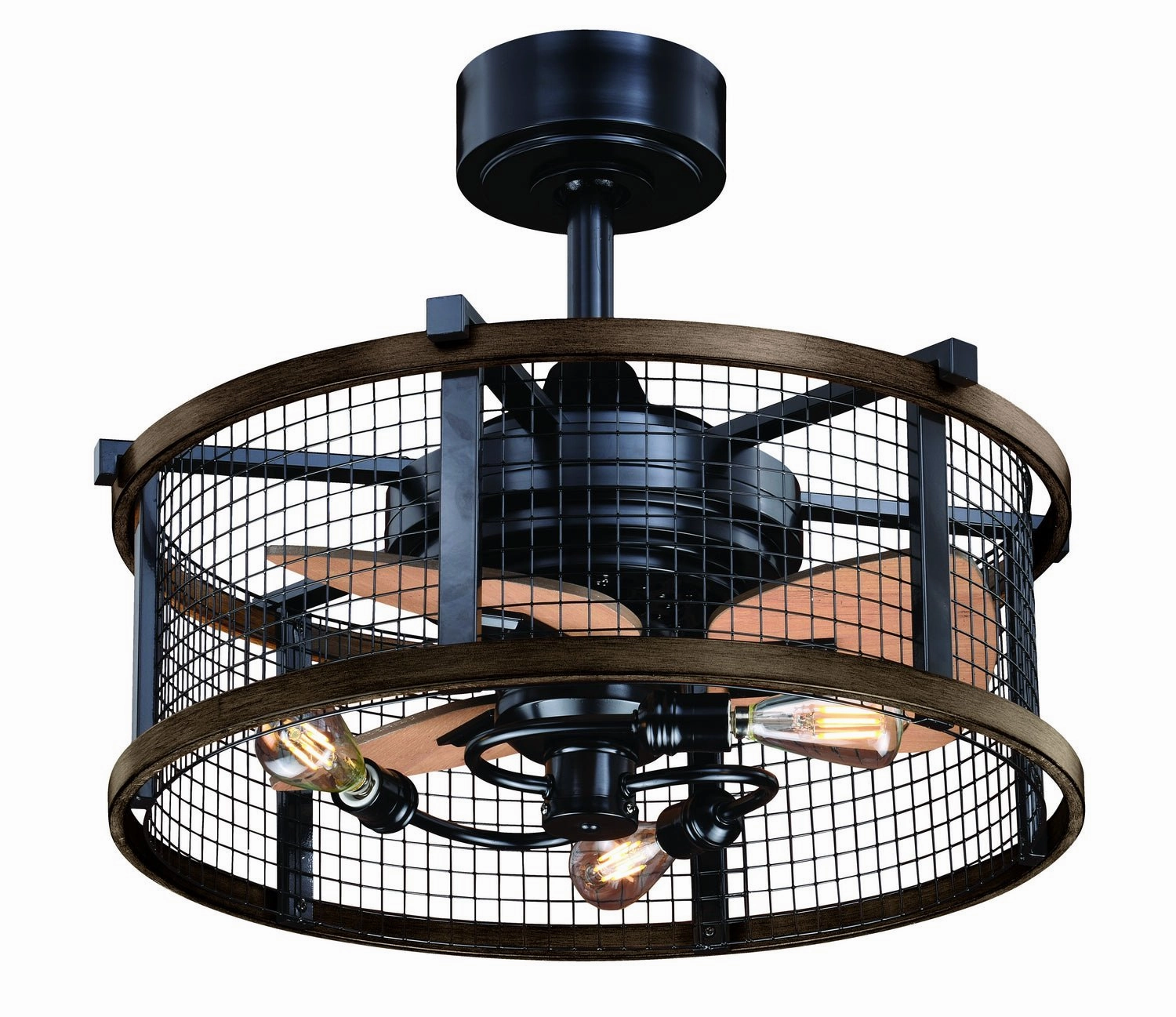 Humboldt 21"Ceiling Fan Oil Rubbed Bronze and Burnished Teak
