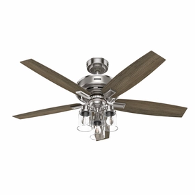 Hunter 52"Ceiling Fan low-noise indoor fans for peaceful settings