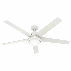 Hunter Aerodyne | Ceiling Fan with 9W A19 & Integrated Control System - Handheld Energy-efficient ceiling fan with remote