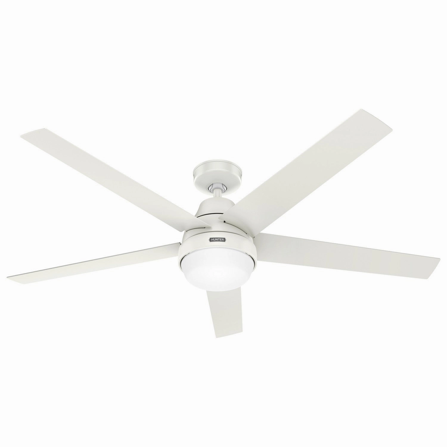 Hunter Aerodyne | Ceiling Fan with 9W A19 & Integrated Control System - Handheld Energy-efficient ceiling fan with remote
