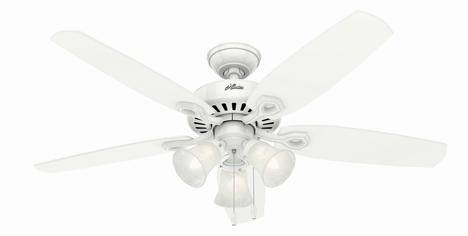 Hunter Fan Builder Plus 52" Pull Chain Ceiling Fan with 21W LED