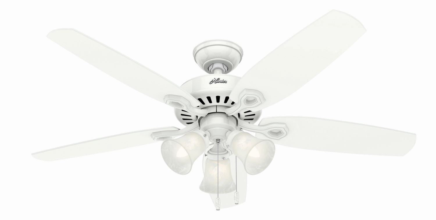 Hunter Fan Builder Plus 52" Pull Chain Ceiling Fan with 21W LED