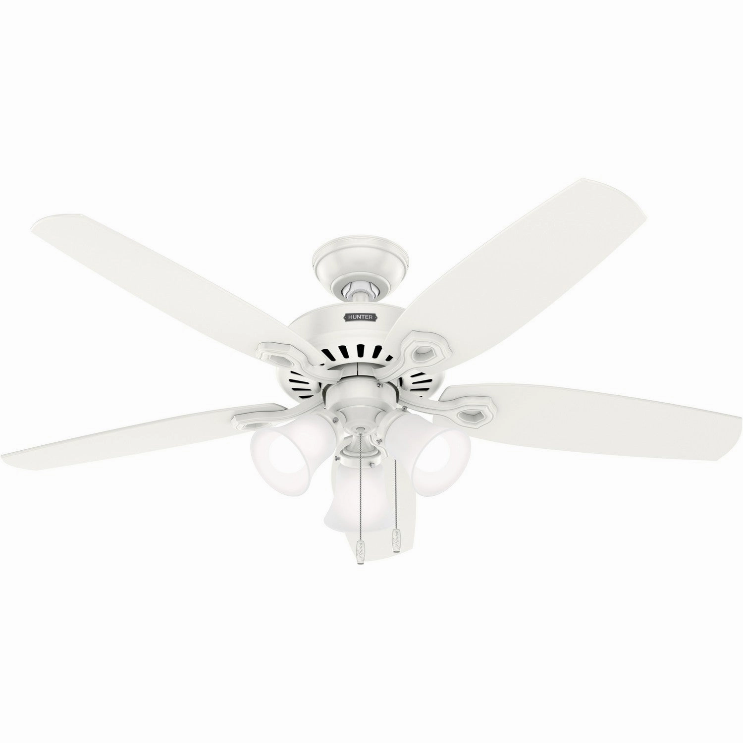 Hunter Fan Builder Plus 52" Pull Chain DC Ceiling Fan with 21W LED