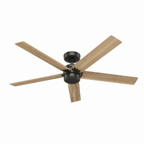 Hunter Fan Burton 52" Outdoor Ceiling Fan with Wall Control adjustable indoor fans for cool airflow