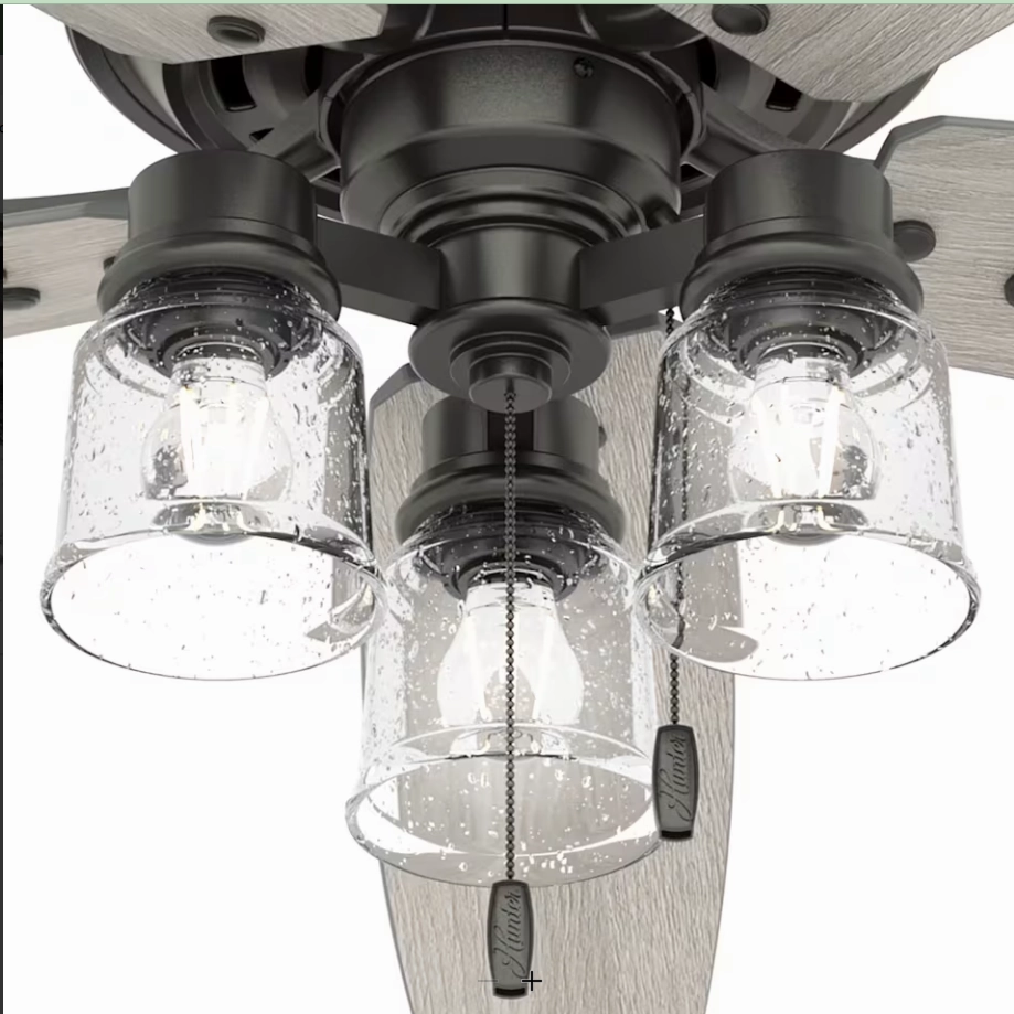 Hunter Fan Churchwell 60" Pull Chain Ceiling Fan with 13W LED