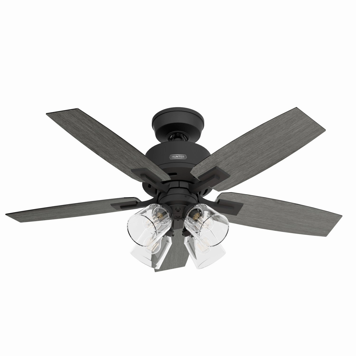 Hunter Fan Gatlinburg Indoor Ceiling Fan with 19W LED with Remote powerful indoor fans for whole-room cooling