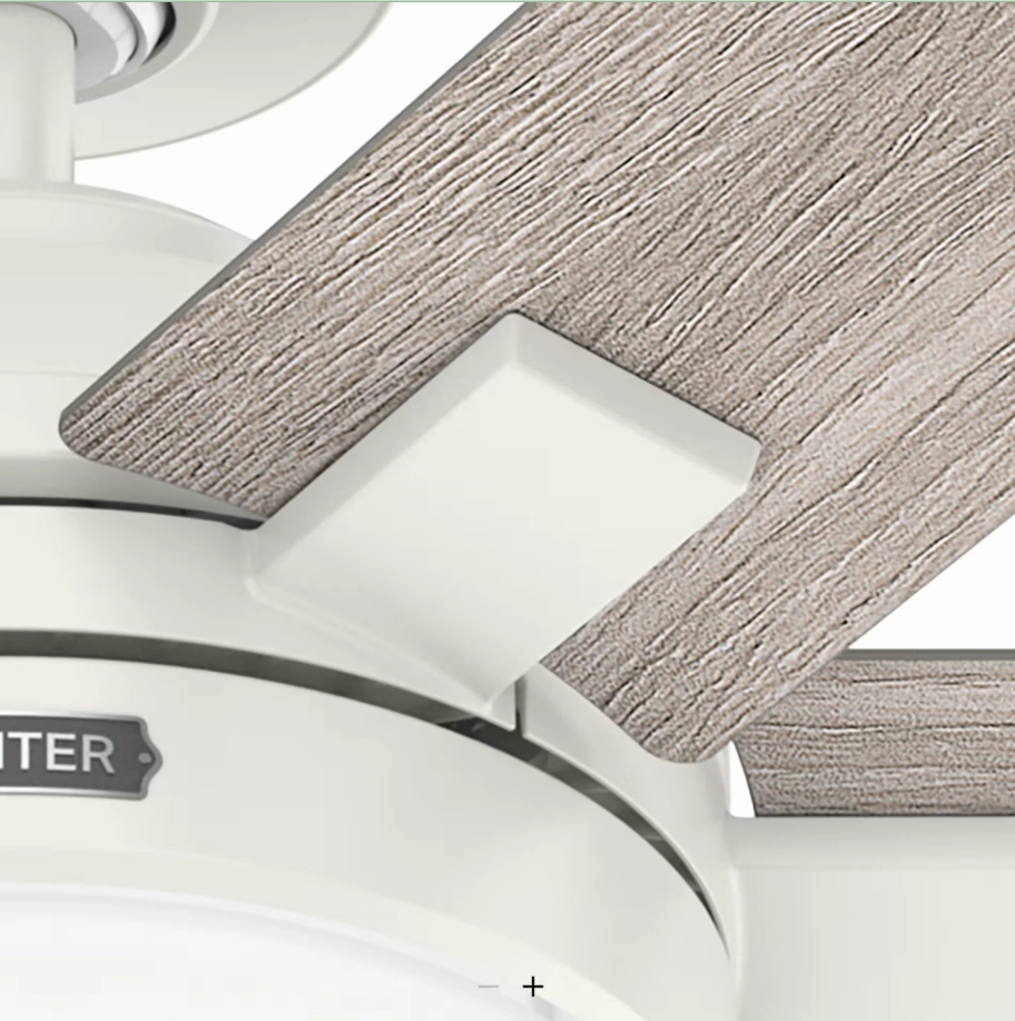 Hunter Fan Georgetown 52" Ceiling Fan with 18W LED and Remote